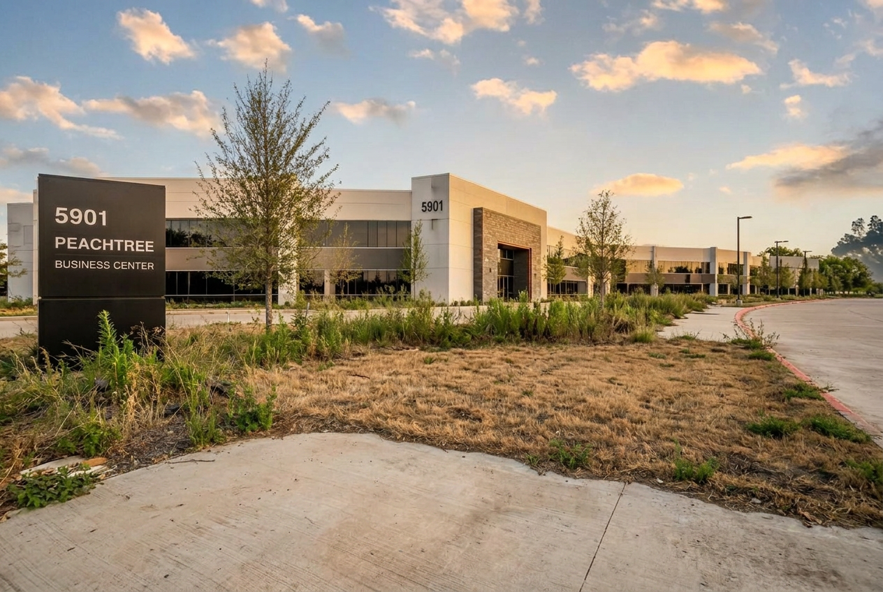 Commercial grounds — Irving before transformation